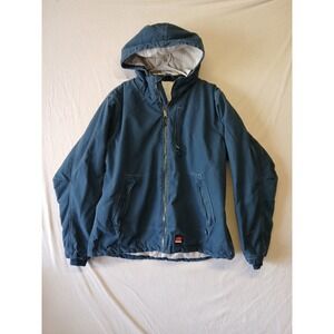 Berne canvas jacket womens size xl navy outdoors workwear carpenter